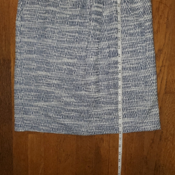 Banana Republic Navy And White Sleeveless Dress - Picture 7 of 10